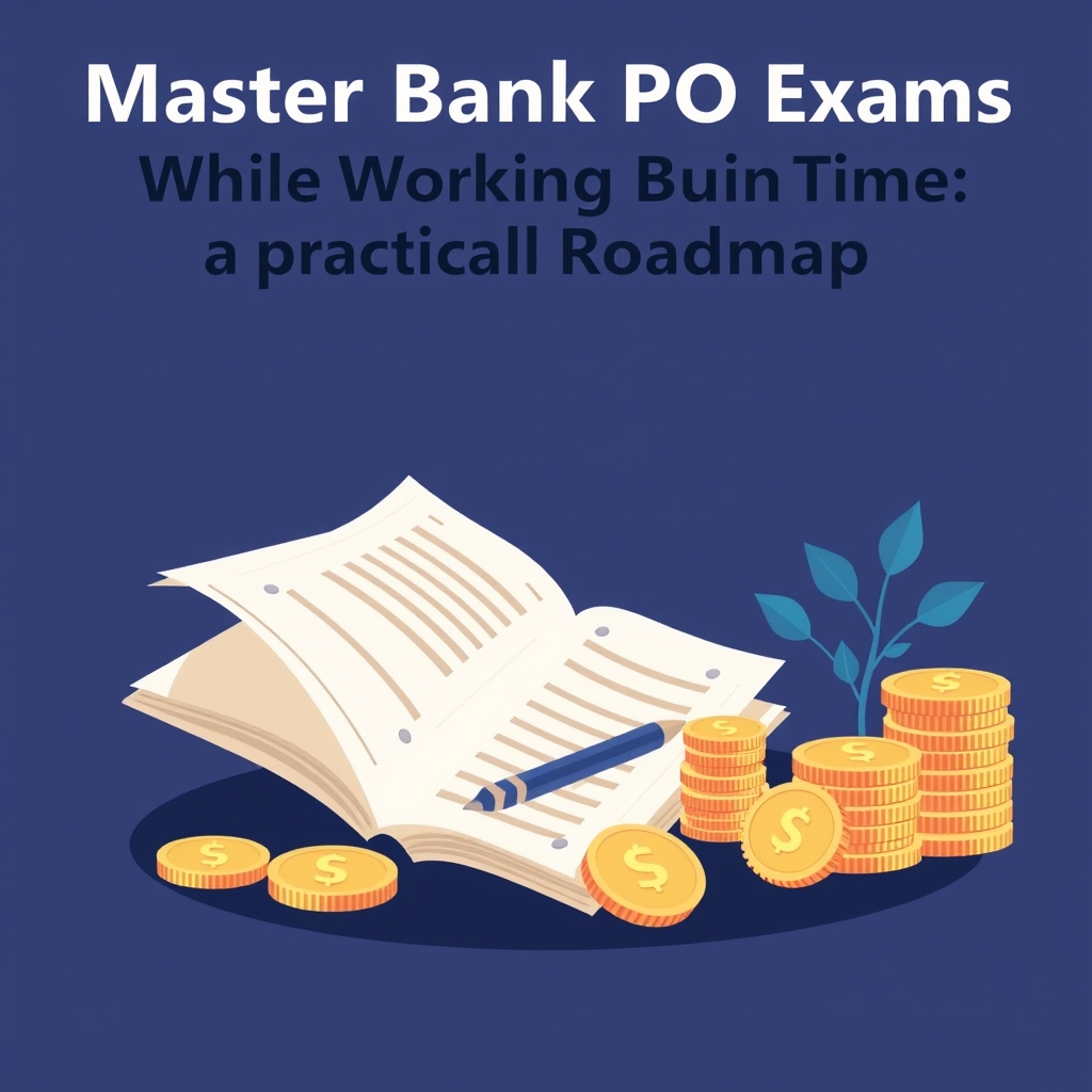 IBPS PO — illustration for Master Bank PO Exams While Working Full‑Time: A Practical Roadmap