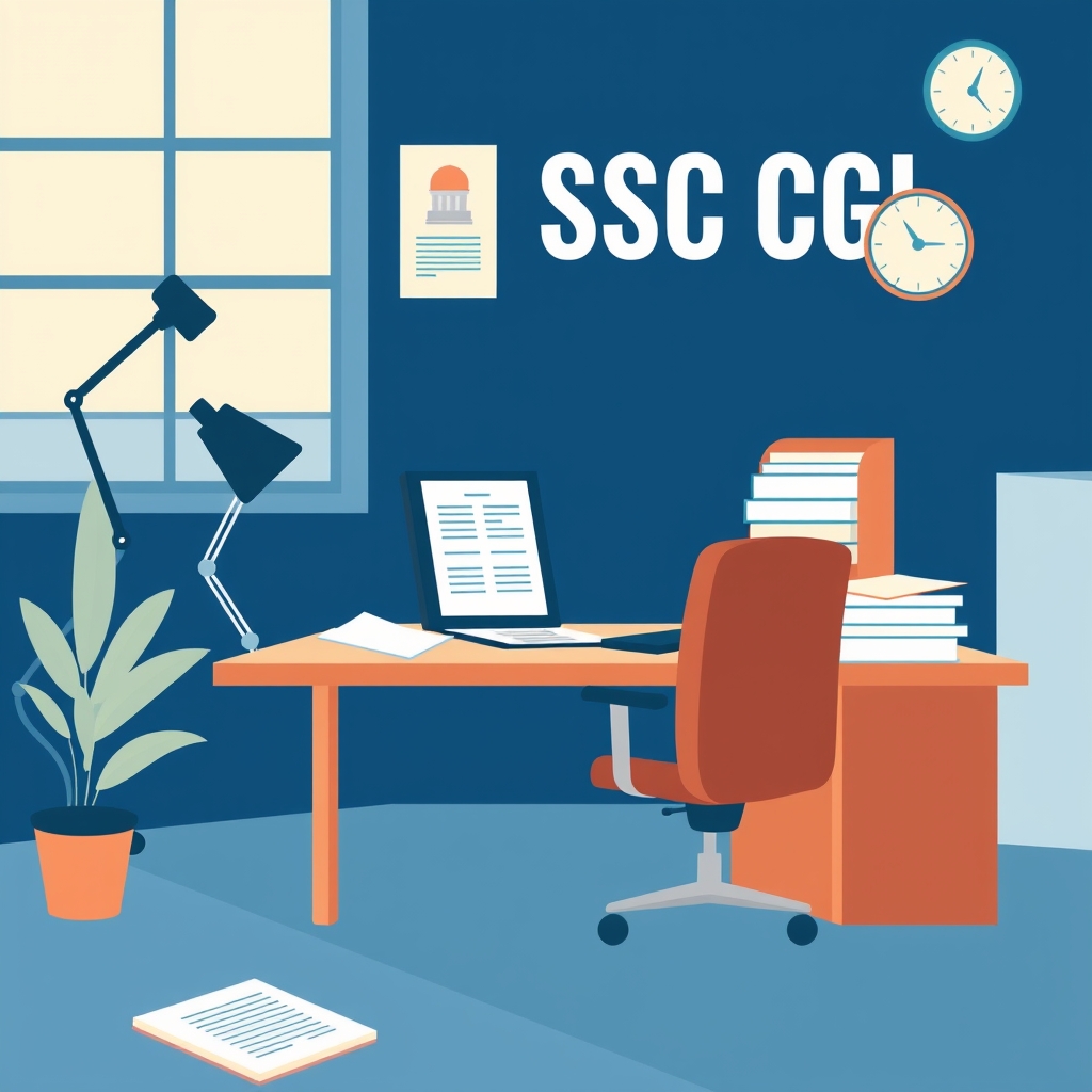 SSC CGL — illustration for Master SSC CGL: Your Realistic Study Plan for Success